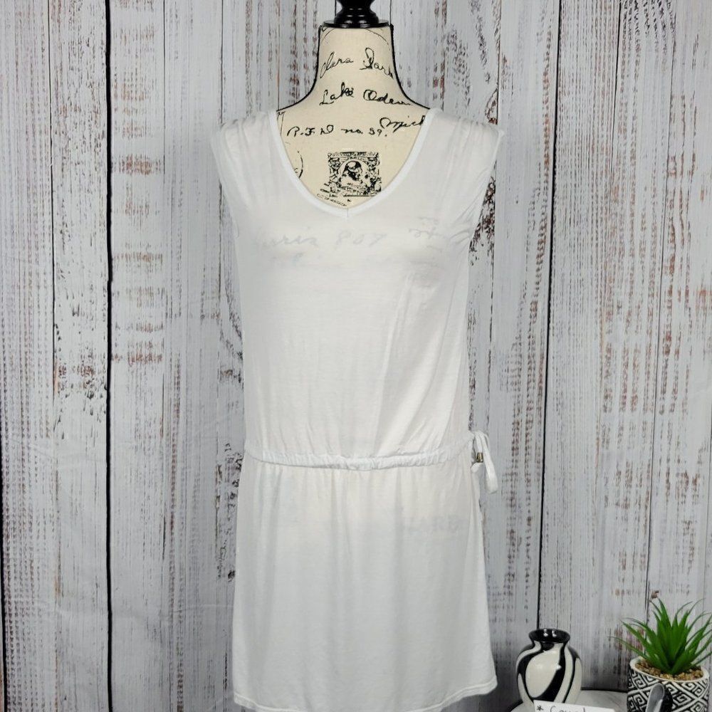 Boho White Swim Suit Cover Dress
